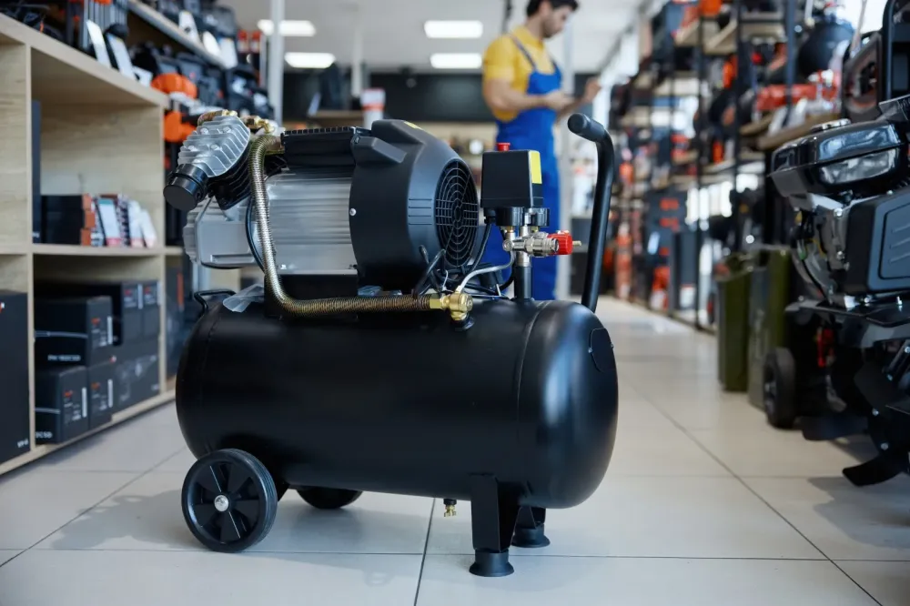 Compresseur d'air comprimé à Notre-Dame-D'Oé